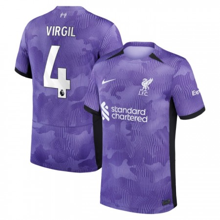 Camisola Liverpool Virgil 4 3º Equipamento 2023-24 Manga Curta